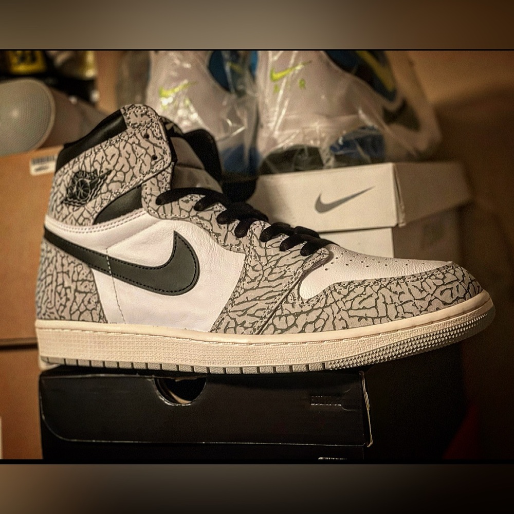 Jordan 1 og cement